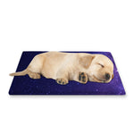 Dark Purple Milky Way Galaxy Space Print Pet Cooling Mat Cover