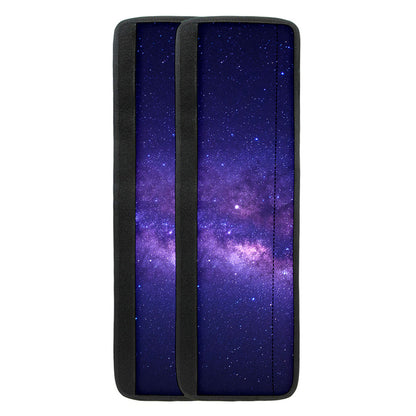 Dark Purple Milky Way Galaxy Space Print Refrigerator Handle Covers