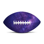 Dark Purple Milky Way Galaxy Space Print Rugby Ball