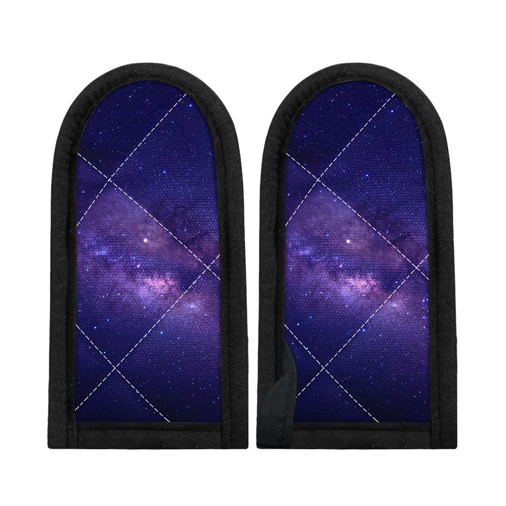 Dark Purple Milky Way Galaxy Space Print Skillet Handle Cover