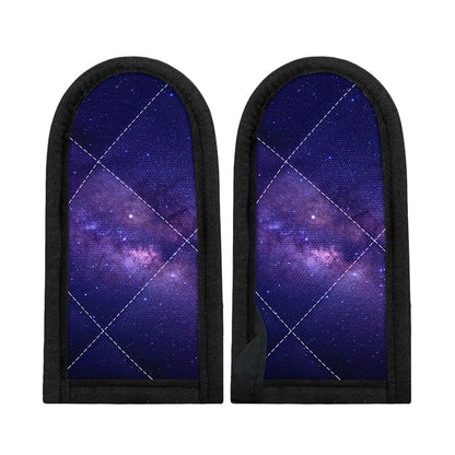 Dark Purple Milky Way Galaxy Space Print Skillet Handle Cover
