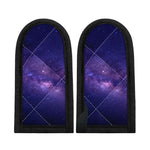 Dark Purple Milky Way Galaxy Space Print Skillet Handle Cover