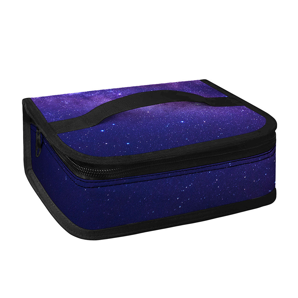 Dark Purple Milky Way Galaxy Space Print Small Lunch Bag