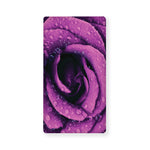 Dark Purple Rose Print Baby Crib Sheet