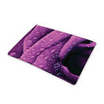 Dark Purple Rose Print Pet Cooling Mat Cover