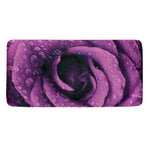 Dark Purple Rose Print Towel