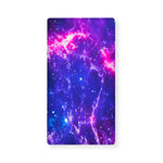 Dark Purple Universe Galaxy Space Print Baby Crib Sheet