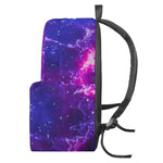 Dark Purple Universe Galaxy Space Print Backpack