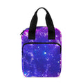 Dark Purple Universe Galaxy Space Print Bible Tote Bag