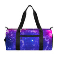 Dark Purple Universe Galaxy Space Print Gym Bag
