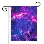 Dark Purple Universe Galaxy Space Print House Flag