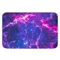 Dark Purple Universe Galaxy Space Print Indoor Door Mat