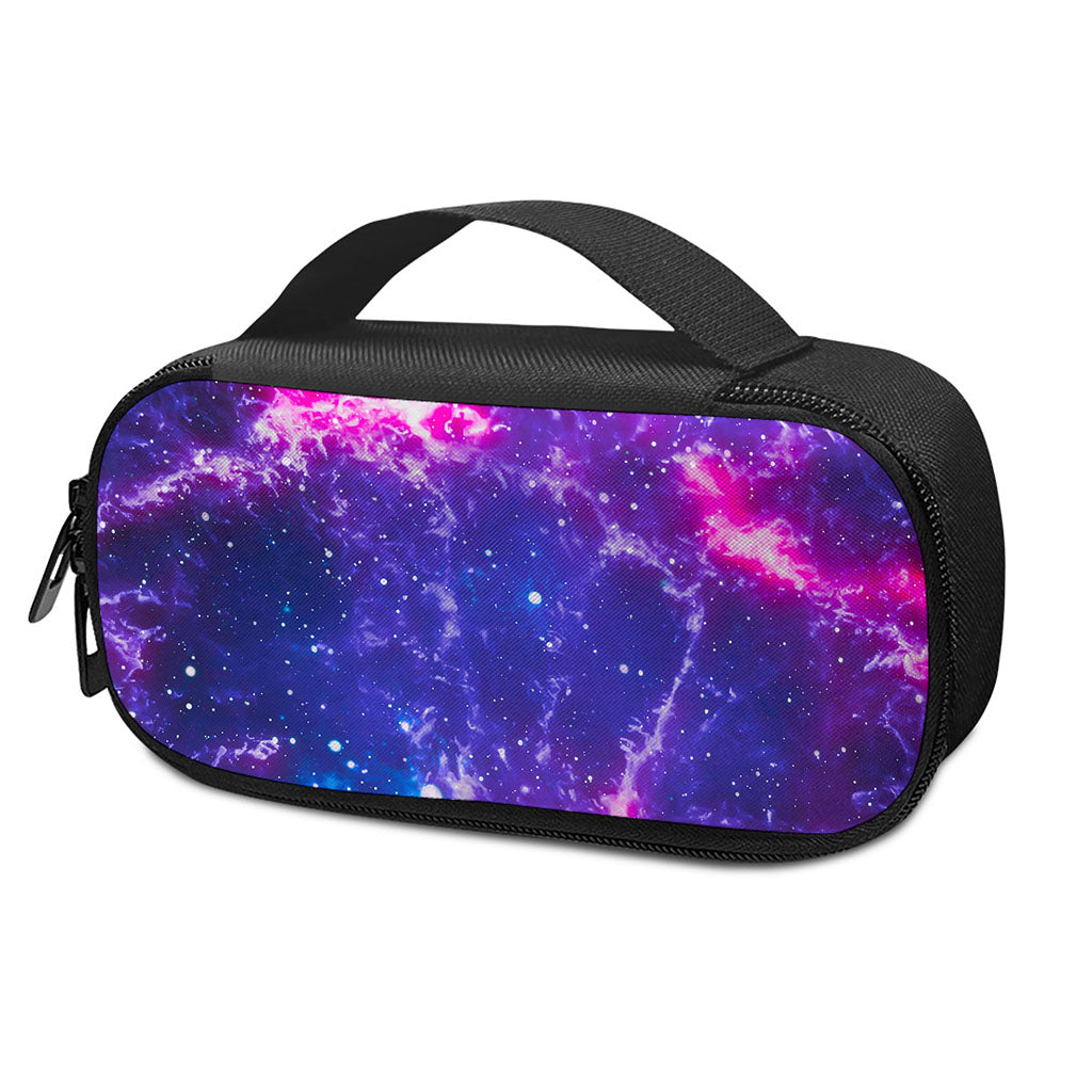 Dark Purple Universe Galaxy Space Print Insulin Cooler Travel Case
