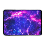 Dark Purple Universe Galaxy Space Print Kitchen Mat
