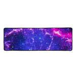 Dark Purple Universe Galaxy Space Print Long Kitchen Mat