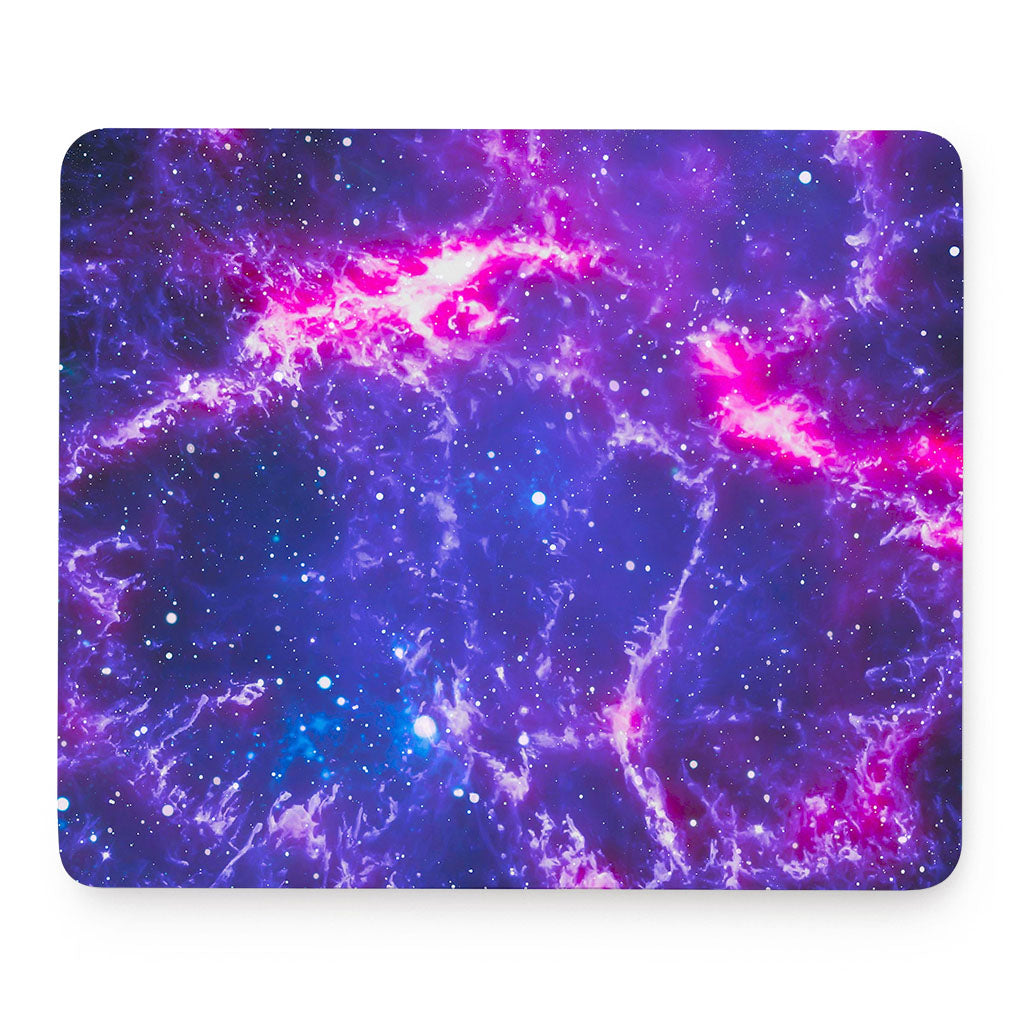 Dark Purple Universe Galaxy Space Print Mouse Pad