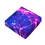 Dark Purple Universe Galaxy Space Print Outdoor Seat Cushion Cover