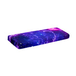 Dark Purple Universe Galaxy Space Print Piano Keyboard Cover