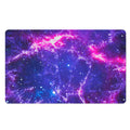 Dark Purple Universe Galaxy Space Print Polyester Doormat