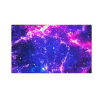 Dark Purple Universe Galaxy Space Print Polyester Flag