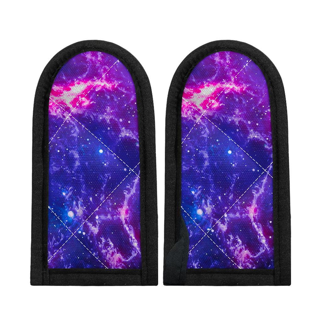 Dark Purple Universe Galaxy Space Print Skillet Handle Cover