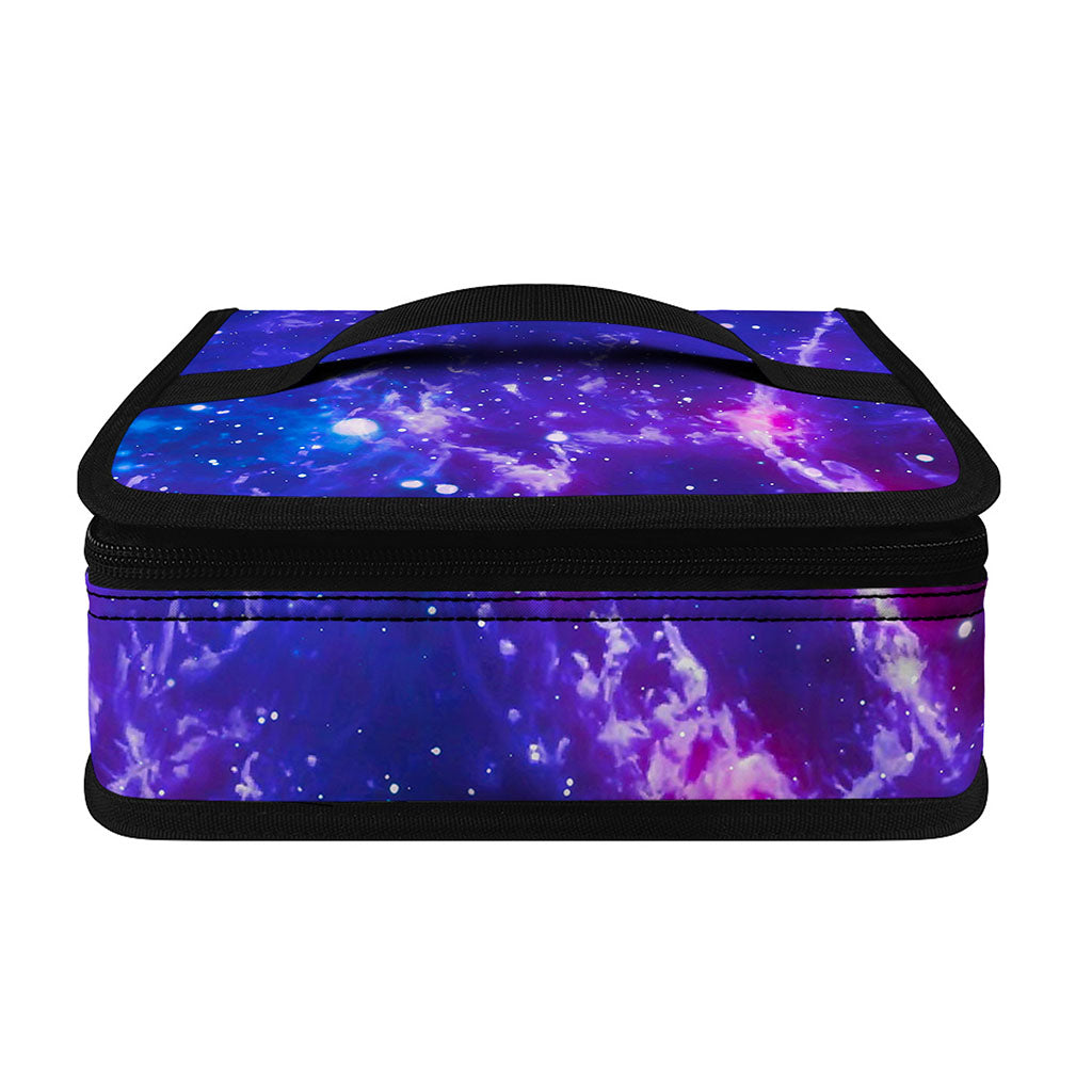Dark Purple Universe Galaxy Space Print Small Lunch Bag