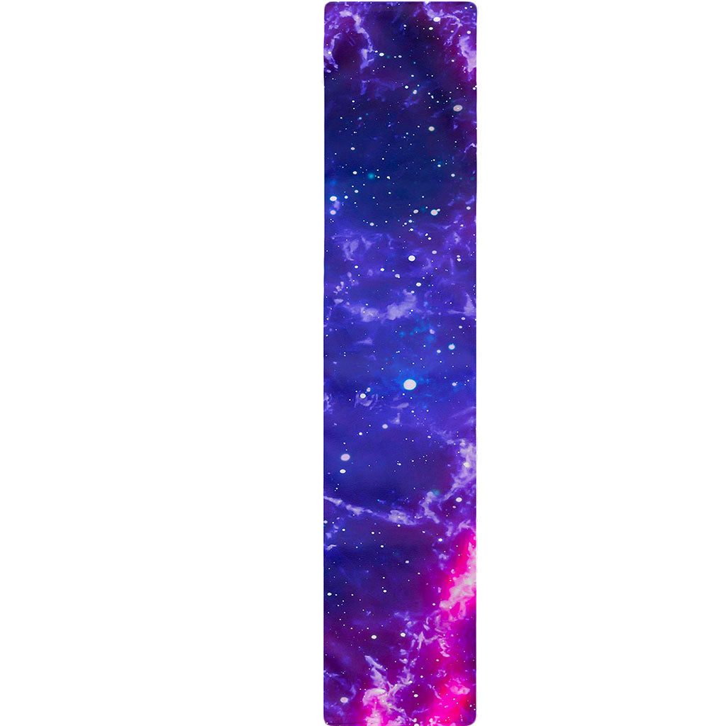 Dark Purple Universe Galaxy Space Print Table Runner