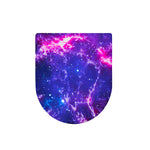 Dark Purple Universe Galaxy Space Print Toilet Lid Cover
