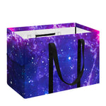 Dark Purple Universe Galaxy Space Print Utility Tote Bag