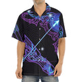 Dark Sagittarius Zodiac Sign Print Aloha Shirt