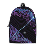 Dark Sagittarius Zodiac Sign Print Backpack