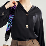 Dark Sagittarius Zodiac Sign Print Bag Strap