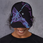Dark Sagittarius Zodiac Sign Print Baseball Cap