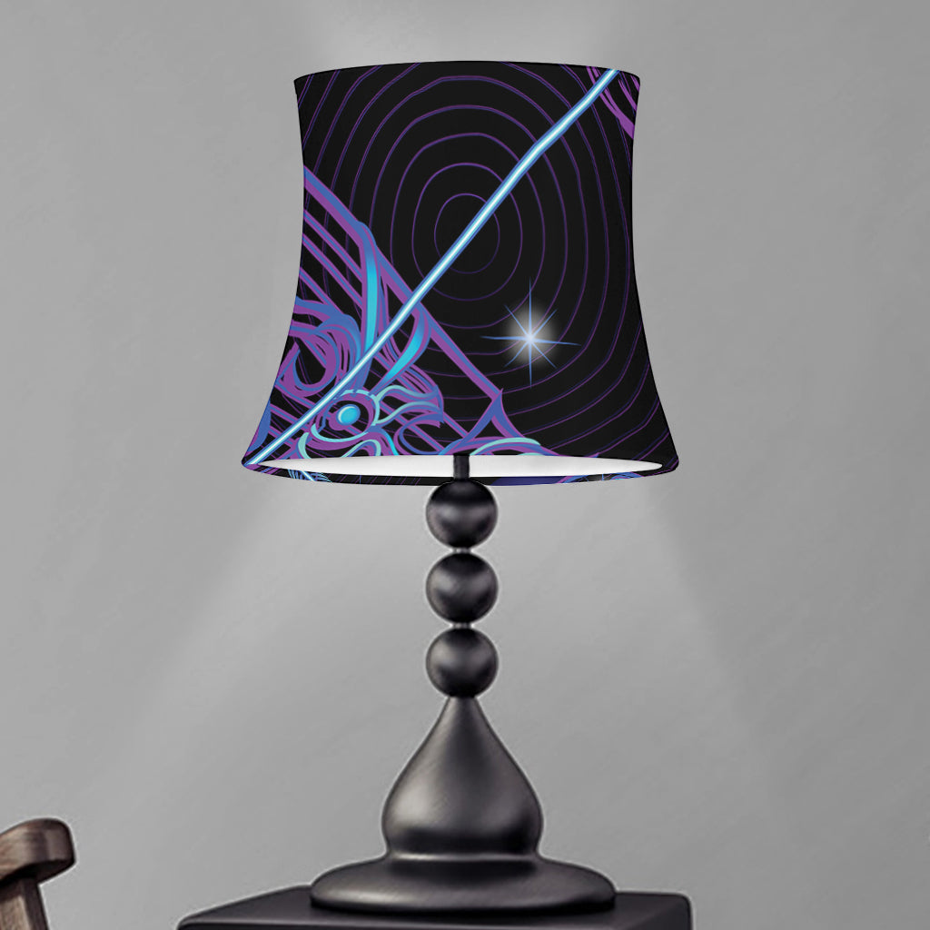 Dark Sagittarius Zodiac Sign Print Bell Lamp Shade