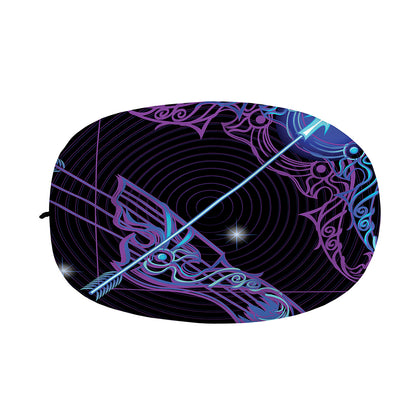 Dark Sagittarius Zodiac Sign Print Car Side Mirror Covers