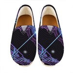 Dark Sagittarius Zodiac Sign Print Casual Shoes