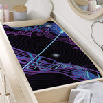 Dark Sagittarius Zodiac Sign Print Changing Pad Cover