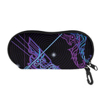 Dark Sagittarius Zodiac Sign Print Glasses Case