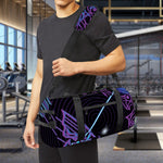 Dark Sagittarius Zodiac Sign Print Gym Bag