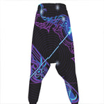 Dark Sagittarius Zodiac Sign Print Hammer Pants