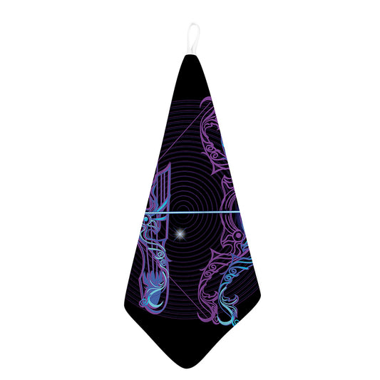 Dark Sagittarius Zodiac Sign Print Hand Towel