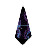 Dark Sagittarius Zodiac Sign Print Hand Towel
