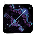Dark Sagittarius Zodiac Sign Print Hand Towel