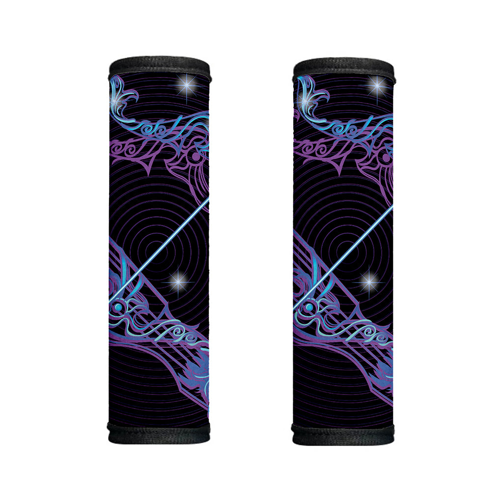Dark Sagittarius Zodiac Sign Print Handle Covers
