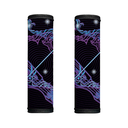 Dark Sagittarius Zodiac Sign Print Handle Covers