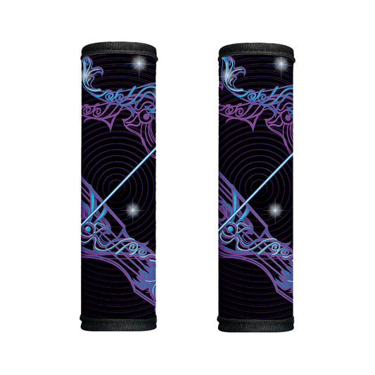 Dark Sagittarius Zodiac Sign Print Handle Covers