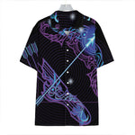 Dark Sagittarius Zodiac Sign Print Hawaiian Shirt