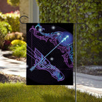 Dark Sagittarius Zodiac Sign Print House Flag