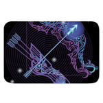 Dark Sagittarius Zodiac Sign Print Indoor Door Mat