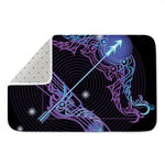 Dark Sagittarius Zodiac Sign Print Indoor Door Mat